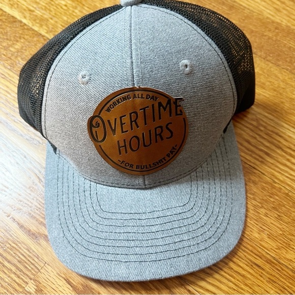 Oliver Anthony Overtime Hours Working all Day for Bullsh*t Pay Hat Snap Back - Picture 1 of 5